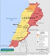 Lebanon Map Maps Of Lebanese Republic - vrogue.co