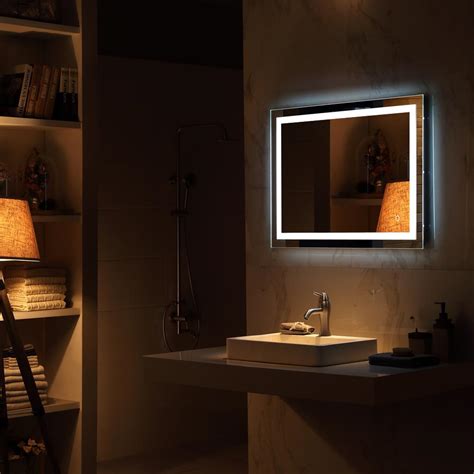 32x 24 Led Bathroom Vanity Mirror Wall Mirrors With Illuminated Light