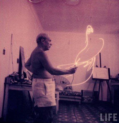 A Lot Of Pictures Of Pablo Picasso Without His Shirt On