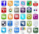 Social Media Icons With Names Editorial Stock Image - Illustration of ...