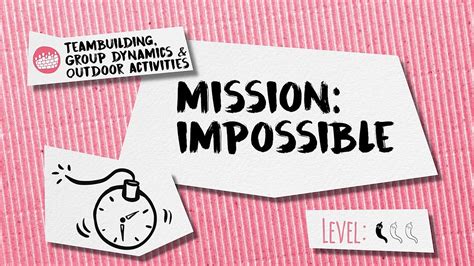 Team Building Group Challenge Mission Impossible Youtube