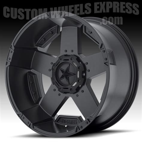 Xd Series Xd811 Rs2 Rockstar Ii Satin Black Custom Wheels Rims Xd811
