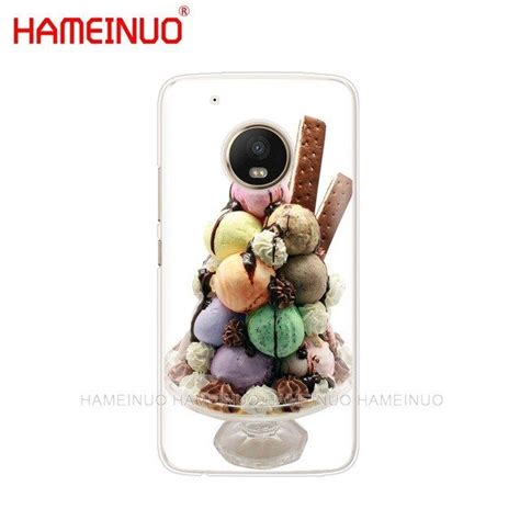 292us Hameinuo Summer Ice Cream Case Phone Cover For Motorola Moto
