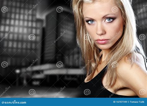 Portrait Of A Beautiful Sexual Female Model Stock Image Image Of Portrait Beauty 16707749