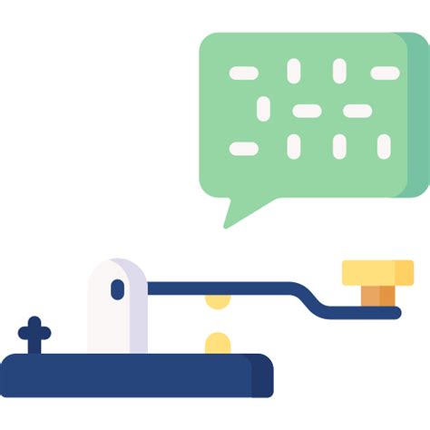 Morse Code Free Communications Icons