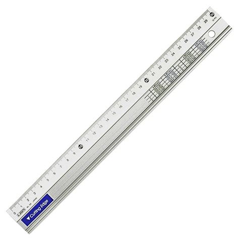 Unzerbrechliches aluminium, höhe des lineals: LION Metall-Lineal 30 cm | K712716050