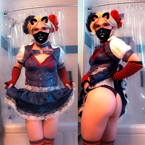 Arkham Knight Harley Quinn Me Charlotte Rose Nudes In Cosplaybutts