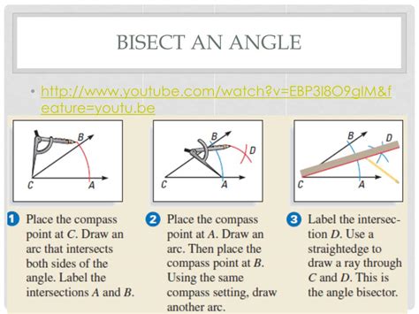 Ppt Copy And Bisect An Angle Powerpoint Presentation Free Download