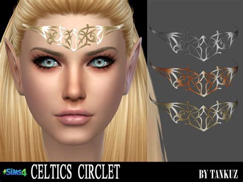 The Sims Resource The Sims 4 Celtics Circlet By Tankuz