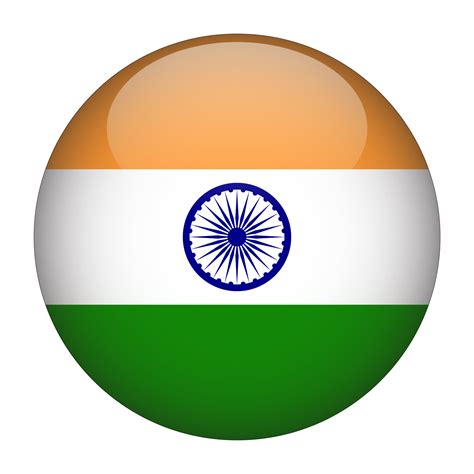 India 3d Rounded Flag With Transparent Background 15272207 Png