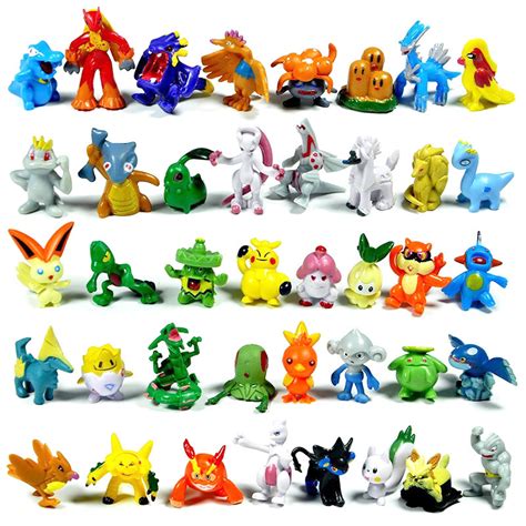 Pokemon Mini Battle Action Figures Party Set 144 Characters