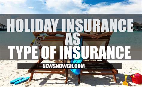 Holiday Insurance As Type Of Insurance