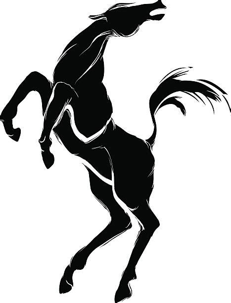 Svg Paint Horse Silhouette 270 Dxf Include