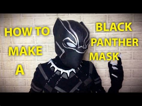 Unleash Your Inner Panther Get Your Black Panther Helmet Template Now