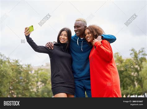 Multi Ethnic Friends Image And Photo Free Trial Bigstock