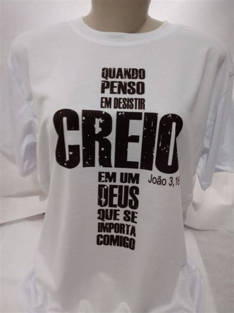 Camiseta Frases Evangélicas No Elo7 Mar Índigo Festas Fa238a
