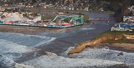WATCH: King tide surges up Santa Cruz river | Santa cruz, Cruz, San lorenzo
