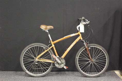 Brown Trek Navigator 20 21 Speed Front Suspension Hybrid Cruiser Bike