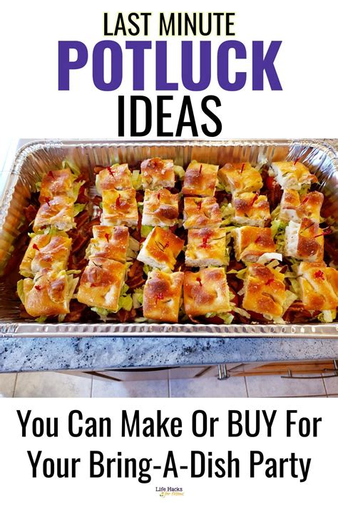 Potluck Ideas Cheap And Quick Potluck Dishes And Food Ideas To Buy Or