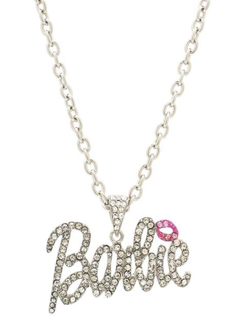 Embellished Barbie Necklace 1250 Necklace Jewelry Silver Necklace
