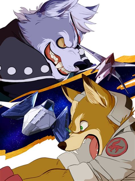 pin  protoman blues  starfox star fox anime furry
