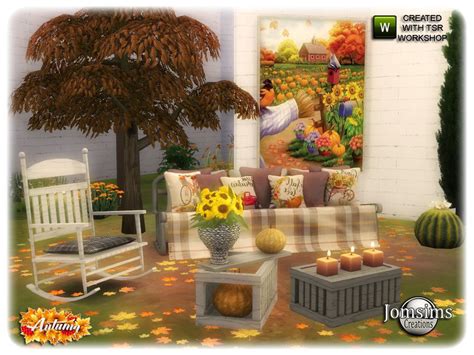 The Sims Resource Abby Autumn Garden
