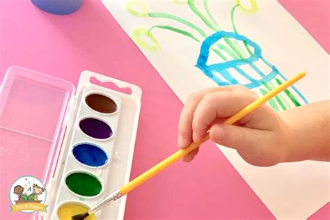 Still Life Preschool Painting Activity Pre K Pages