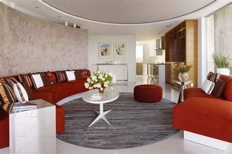 Circular Living Room Design