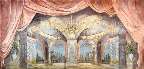 Palace Interior Backdrop Backdrops By Charles H Stewart
