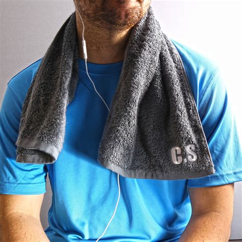 Personalised Gym Towel By Duncan Stewart