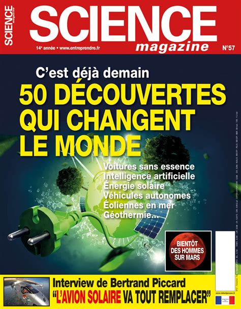 Science Magazine N°57 Lafont Presse