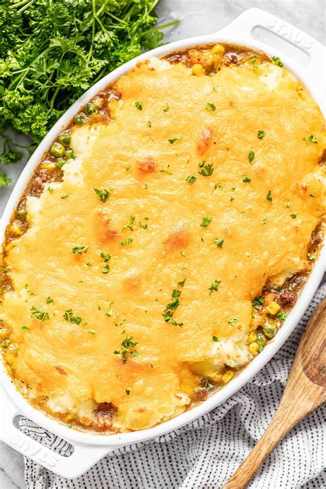Add some grated hidden veggies to help the kids eat healthily. Old Fashioned Shepherd's Pie