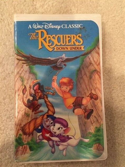 The Rescuers Down Under Vhs 1991 For Sale Online Ebay