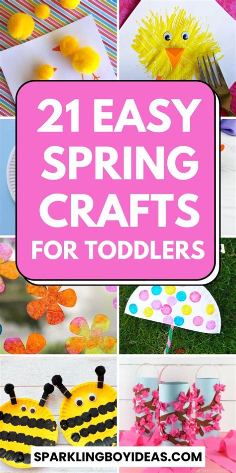 Fun And Simple Spring Crafts For Toddlers