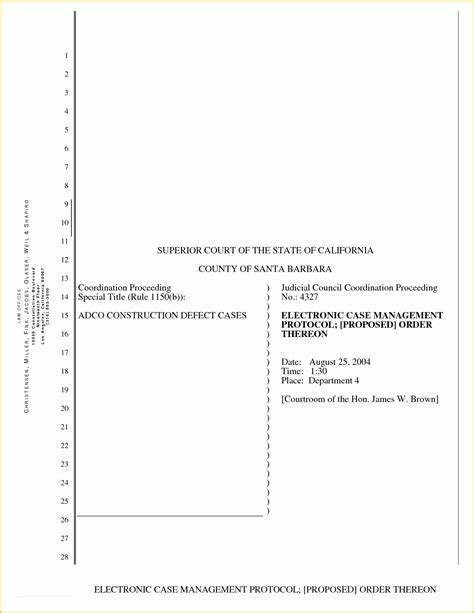 Free Legal Pleading Paper Template For Word Of Special Interrogatories
