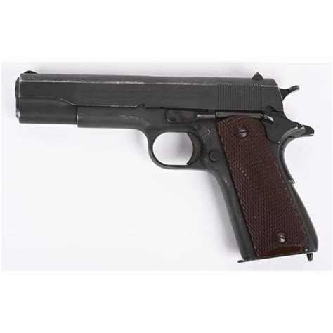 British Proofed Ww2 Colt 1911 A1 45 Pistol Mfg 44