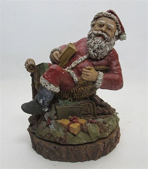 1983 Tom Clark Christmas Santa Claus Figurine 65 And Gnome Riser Ii 9