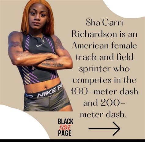 Pin By Photogenic Shea On Shacarri Richardson Track And Field Black