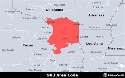 Where Is Area Code 903 Map Of Area Code 903 Tyler Tx Area Code Images