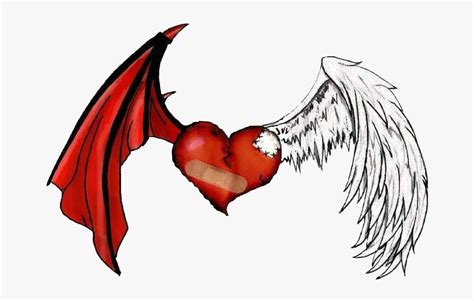Devil And Angel Wings Free Transparent Clipart Clipartkey
