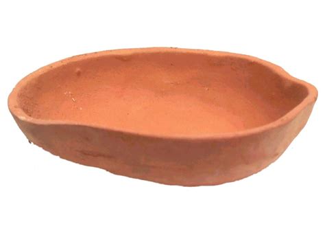 Brown Oval Terracotta Clay Bowl For Home Size 100ml At Rs 18piece