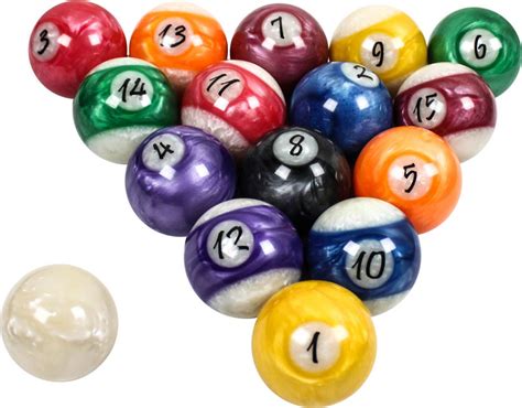 Sterling Designer Candy Pool Balls Set