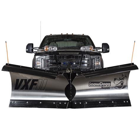 Snowdogg Vxf85ii 8 12 Foot V Blade Snow Plow With Rapidlink From Iteparts