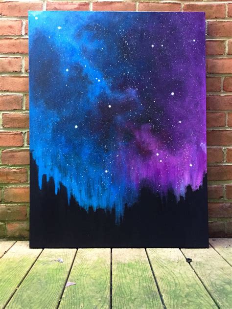 Galaxy Painting Easy Step By Step Kasi Callender