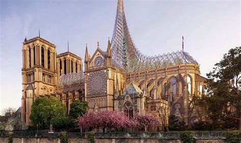 Gyönyörű látványterveket kapott a Notre Dame leégett tetőszerkezete