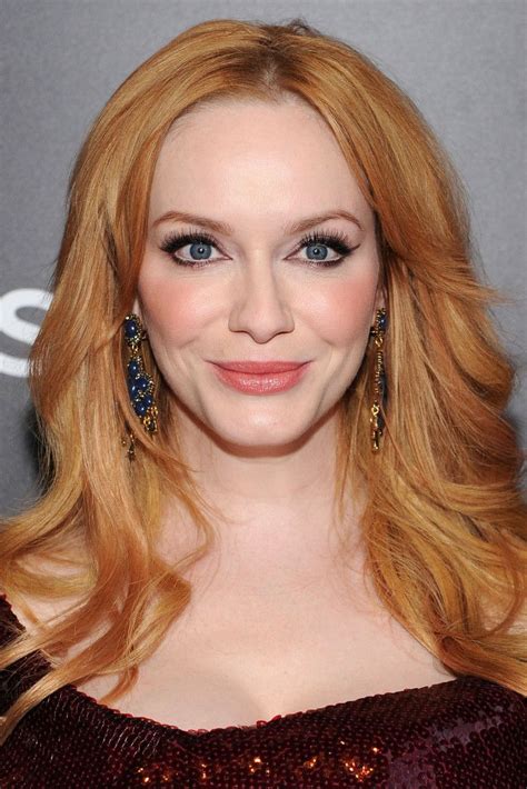 I really wanted more of a strawberry blonde instead. Christina Hendricks' Strawberry Blonde Hair Tops This Week ...