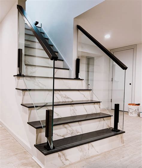 Glass Railing Home Stairs Design Staircase Interior Design Stairs