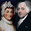 John Adams, second President of the United States and his wife, Abigail