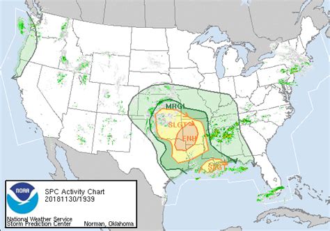 Day 1 Outlook For Today Still Has The Ark La Tex Region Under An