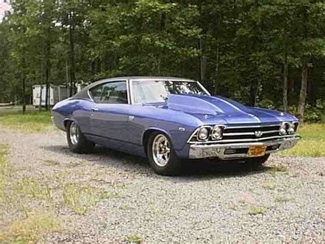 1969 Chevelle Ss Tubbed Chevy Muscle Cars Custom Muscle Cars